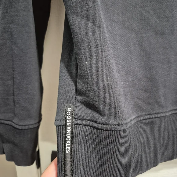 Moose Knuckles Black Sweatshirt and Joggers Set - Picture 9 of 10